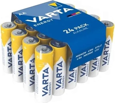 Комплект батареек Varta Energy LR6 AA (24шт) - 