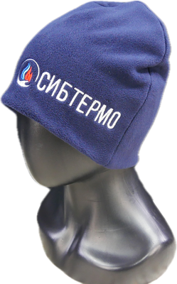 Шапка для охоты и рыбалки СИБТЕРМО Флисовая 005 / 0461005.01 (р.56-58, синий) - 