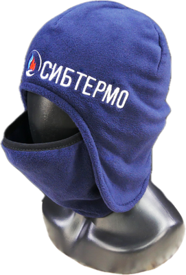 Шапка для охоты и рыбалки СИБТЕРМО Флисовая 006 / 0461006.11 (р.58-60, синий) - 