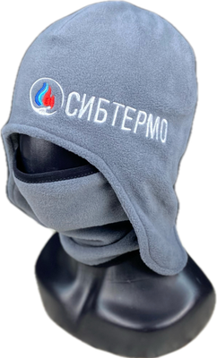 Шапка для охоты и рыбалки СИБТЕРМО Флисовая 006 / 0461006.12 (р. 58-60, серый) - 