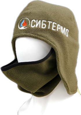 Шапка для охоты и рыбалки СИБТЕРМО Флисовая 006 / 0461006.13 (р.58-60, хаки) - 