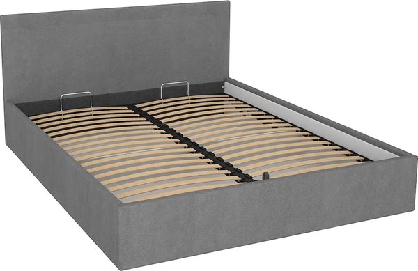 Двуспальная кровать МДК Диана Grey с подъемным механизмом КР2-GRY1600 160x200