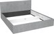 Двуспальная кровать МДК Диана Pebble с подъемным механизмом КР2-PE1200 120x200 - 