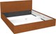 Двуспальная кровать МДК Диана Umber с подъемным механизмом КР2-UM1200 120x200 - 