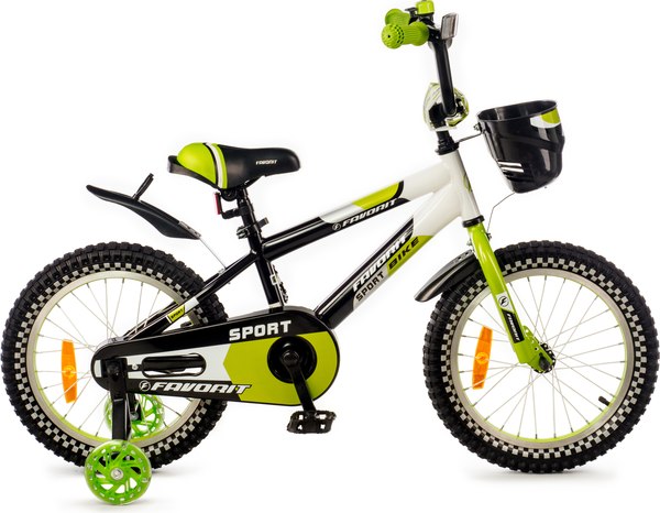 Детский велосипед FAVORIT Sport SPT-16GN2