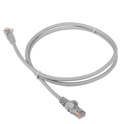 Кабель Lanmaster LAN-PC45/U5E-10-GY - 