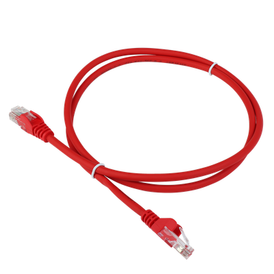 Кабель Lanmaster LAN-PC45/U5E-10-RD - 