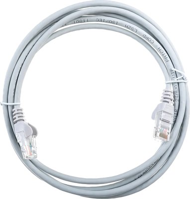 Кабель Lanmaster LAN-PC45/U5E-2.0-GY - 