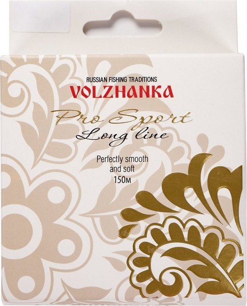Леска монофильная Волжанка Pro Sport Long Line 0.190мм 3.50кг / PSTLL-0190 (150м, прозрачный)