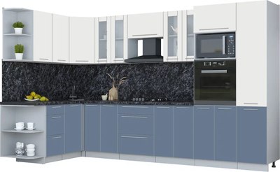

Кухонный гарнитур, Мила Пластик 1.68x3.4 LV