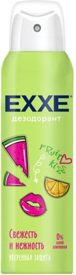 Дезодорант-спрей Exxe Fruit kiss Свежесть и нежность (150мл) - 