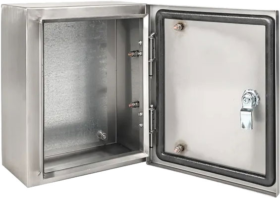 Щит с монтажной панелью Wilderness Mirror AISI 304 250х200х150 IP66 (R) / mb-MIR-221