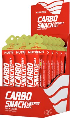 Энергетический гель Nutrend Carbosnack (3x50г, зеленое яблоко) - 