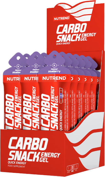 Энергетический гель Nutrend Carbosnack (3x50г, черника)