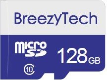 Карта памяти BreezyTech MicroSD 128GB Class 10 (без адаптера)