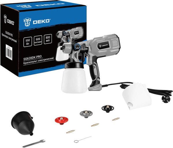 Краскопульт электрический Deko SG620DK Pro / 083-1132
