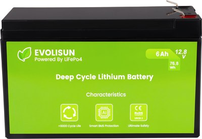 

Аккумуляторная батарея, LiFePO4 12.8V 10A