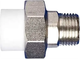 Муфта MeerPlast PPRC с НР 63х2 / 00000003697 - 