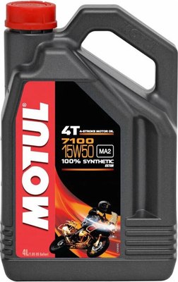 Моторное масло Motul 7100 15W50 4T / 113216 (4л) - 
