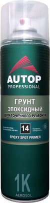 Грунтовка автомобильная AUTOP №14 Эпоксидная для точечного ремонта ATP-A07827 (650мл, серый) -