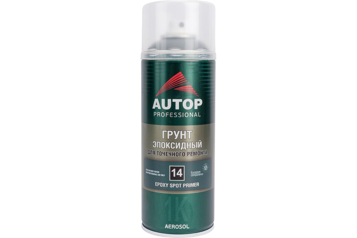 Грунтовка автомобильная AUTOP №14 Эпоксидная для точечного ремонта ATP-A07242 (520мл, серый)
