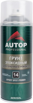 Грунтовка автомобильная AUTOP №14 Эпоксидная для точечного ремонта ATP-A07242 (520мл, серый) - 