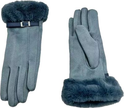 Перчатки Arya Gloves Nila / 8680943253200 (L, нежно-голубой) - 