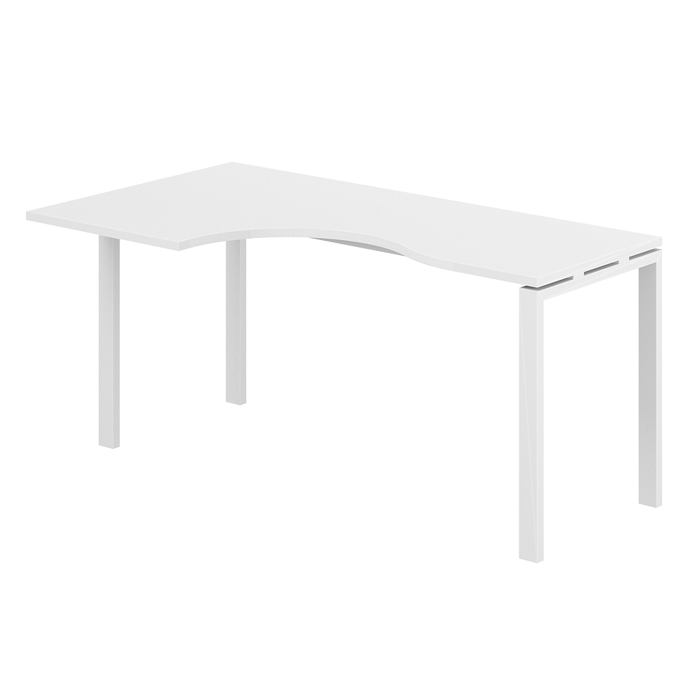 Письменный стол Norden 160x90x75 Левый / SG.232.WH.63.WH.L (белый)