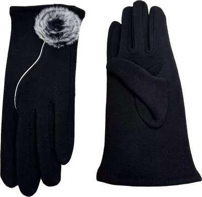 Перчатки Arya Gloves Fluffy / 8680943253187 (L, черный) - 