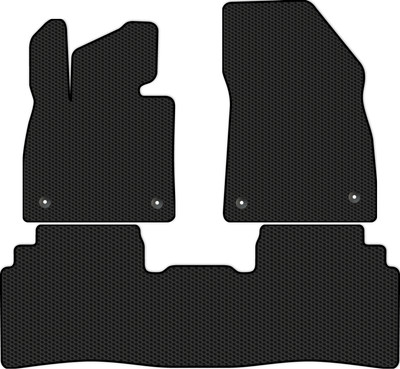 Комплект ковриков для авто Alicosta 1934_1 для Zeekr 001 I лифтбек /1 2021-н.в. (EVA соты, черный) - 