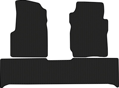 Комплект ковриков для авто Alicosta 1470_1 для УАЗ Патриот SUV/УАЗ-3163 2005-2014 (EVA соты, черный) - 