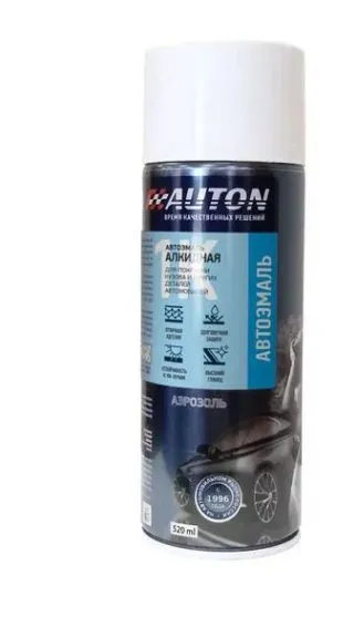 Эмаль автомобильная AUTON Алкидная ATN-A46141 (520мл, 307 зеленый)