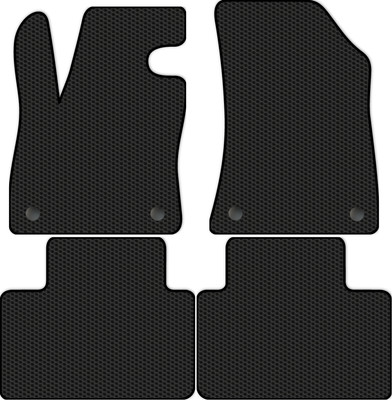 Комплект ковриков для авто Alicosta 1631_1 для Infiniti QX50 I SUV 2017-2020 (EVA соты, черный) - 