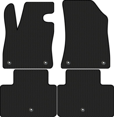Комплект ковриков для авто Alicosta 2536_1 для Infiniti QX50 II SUV/P71A 2020-н.в. (EVA соты, черный) - 