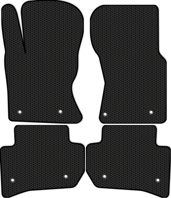 Комплект ковриков для авто Alicosta 0532_1 для Jaguar F-Pace I SUV/Х751/X751 2015-н.в. (EVA соты, черный) - 