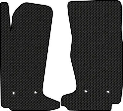 Комплект ковриков для авто Alicosta 2550_1 для Jaguar F-Type кабриолет/купе 2019-н.в. (EVA соты, черный) - 