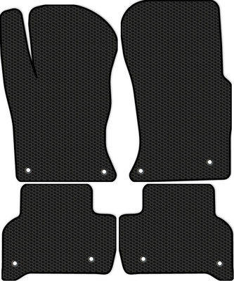 Комплект ковриков для авто Alicosta 1580_1 для Jaguar XE I седан/X760 2015-2021 (EVA соты, черный) - 