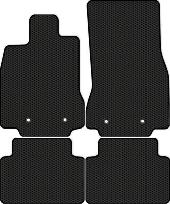 Комплект ковриков для авто Alicosta 0536_1 для Jaguar XF I седан/Х250 2007-2016 (EVA соты, черный) - 