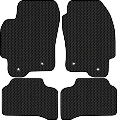 Комплект ковриков для авто Alicosta 0544_1 для Jaguar X-Type седан 2001-2007 (EVA соты, черный) - 