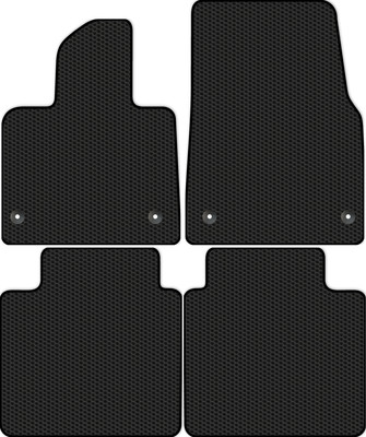 Комплект ковриков для авто Alicosta 1828_1 для Voyah Free I SUV 2020-н.в. (EVA соты, черный) - 