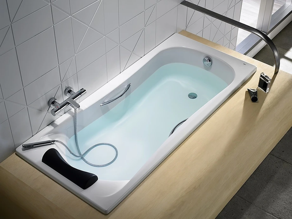 Купить Ванна акриловая Roca BeCool 180x80 / ZRU9302782 + ZRU9302786 в Гомеле