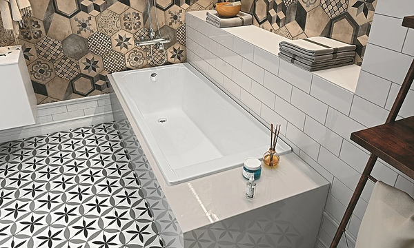 Купить Ванна акриловая Roca Elba 170x75 / 248507000 + 248513000 + 248508000 в Бобруйске