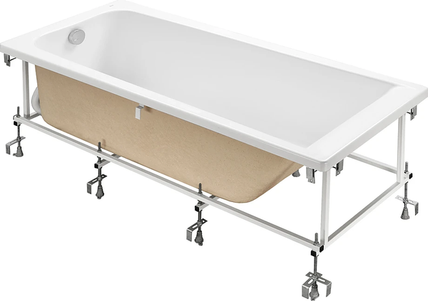 Купить Ванна акриловая Roca Elba 170x75 / 248507000 + 248513000 + 248508000 в Бобруйске