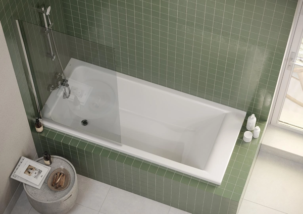 Купить Ванна акриловая Roca Easy 170x80 / ZRU9307624 + ZRU9307625 в Гомеле