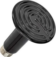 Лампа для террариума Mclanzoo Ceramic Heater Обогрев 8x8x11.5см 100Вт / 8624057/MZ (черный)