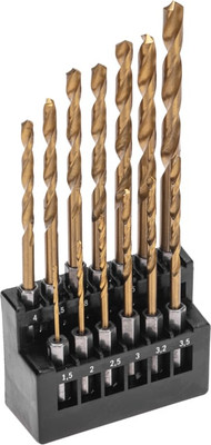 Набор сверл Kranz 1.5-6.5мм / KR-91-0622 - 