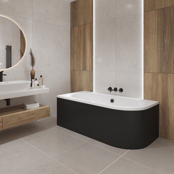 Купить Ванна акриловая Lauter Bliss 150 L / 21201051L в Минске