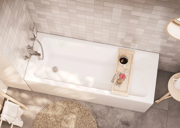 Купить Ванна акриловая Roca Leon 150x70 / 248659000 + 248661000 в Бобруйске