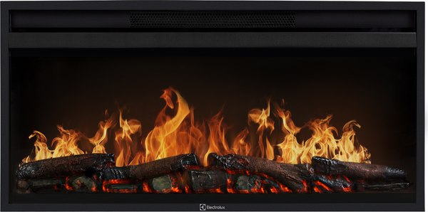 Каминокомплект Electrolux EFP/P-3620LS/Firelight Michigan 42/40/36 (камень молочный/шпон темный дуб)