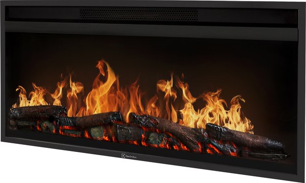 Каминокомплект Electrolux EFP/P-3620LS/Firelight Michigan 42/40/36 (камень молочный/шпон темный дуб)